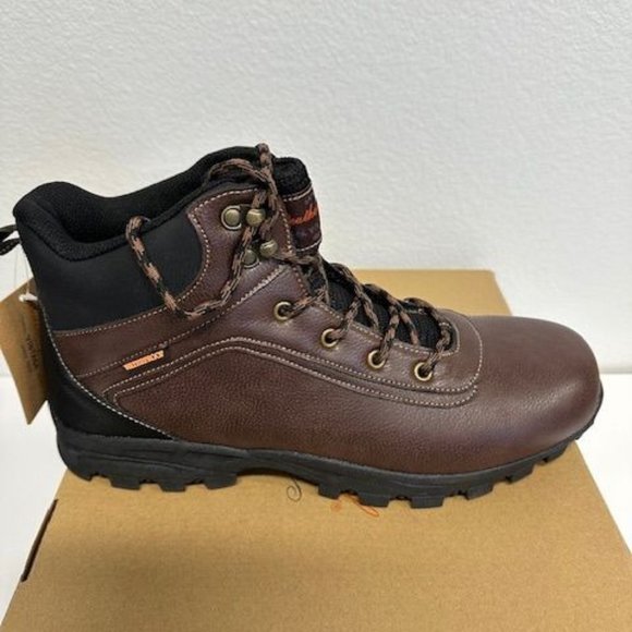 Weatherproof Vintage Jace  Men's  Hiker Boots Brown Size 12 New with Box - Picture 1 of 5